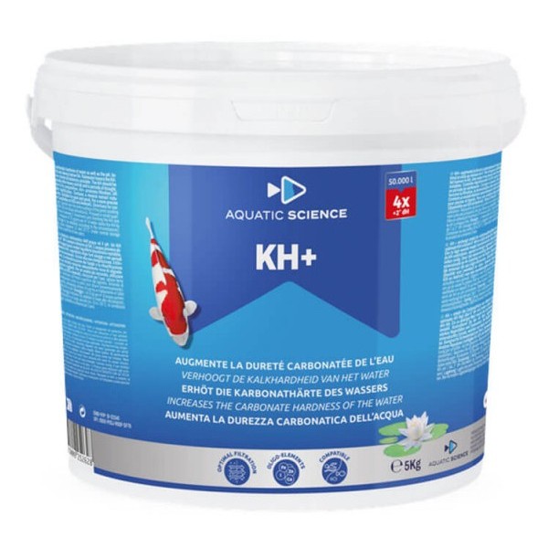 Bassin de jardin : NEO KH+ 5 KG AQUATIC SCIENCE (+8A 50000L), Optimiser paramètre de l'eau