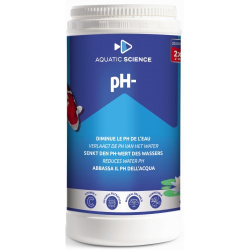Bassin de jardin : NEO PH- 1Kg Aquatic Science (-1à2 20000L), Optimiser paramètre de l'eau Bassin de jardin : NEO PH- 1Kg Aquatic Science (-1à2 20000L), Optimiser paramètre de l'eau