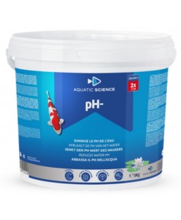 Bassin de jardin : NEO PH- 5KG AQUATIC SCIENCE (-1À2 100 M3), Optimiser paramètre de l'eau