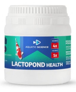 Bassin de jardin : BACTÉRIES LACTIQUES LACTOPOND HEALTH 80g (7x11m3), Traitements Aquatic Science