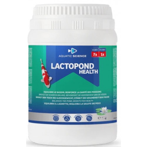 Bassin de jardin : BACTÉRIES LACTIQUES LACTOPOND HEALTH 150g (7x21m3), Traitements Aquatic Science Bassin de jardin : BACTÉRIES LACTIQUES LACTOPOND HEALTH 150g (7x21m3), Traitements Aquatic Science
