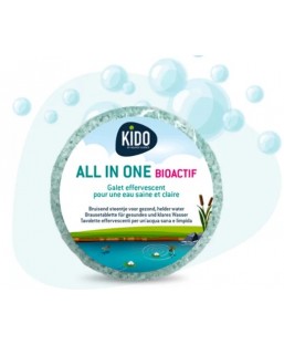 Bassin de jardin : KIDO All In One - BioActif - Galet effervescent 250g (5m3), Traitement KIDO
