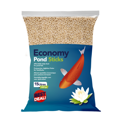 Bassin de jardin : ECONOMY (STICK) SAC 15 LITRES, Nourriture colombo Bassin de jardin : ECONOMY (STICK) SAC 15 LITRES, Nourriture colombo