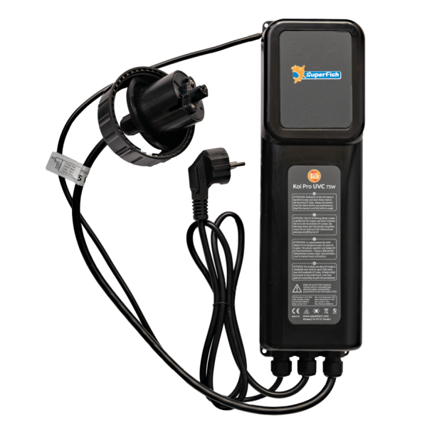 Bassin de jardin : Transfo rvs koi pro 75W, Divers accessoires des produits superfish