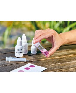 Bassin de jardin : AquaActiv Kit OASE « pro » d’analyse de l’eau, Tests pour bassin