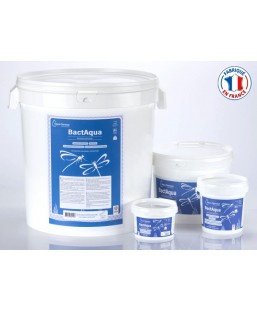 Bassin de jardin : BACTAQUA 5000G (50000 L) BACTERIES, Traitement Aqua Osmose