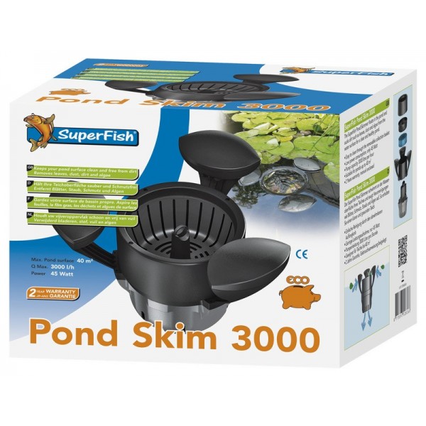 Bassin de jardin : SF pond skim 3000, Skimmer