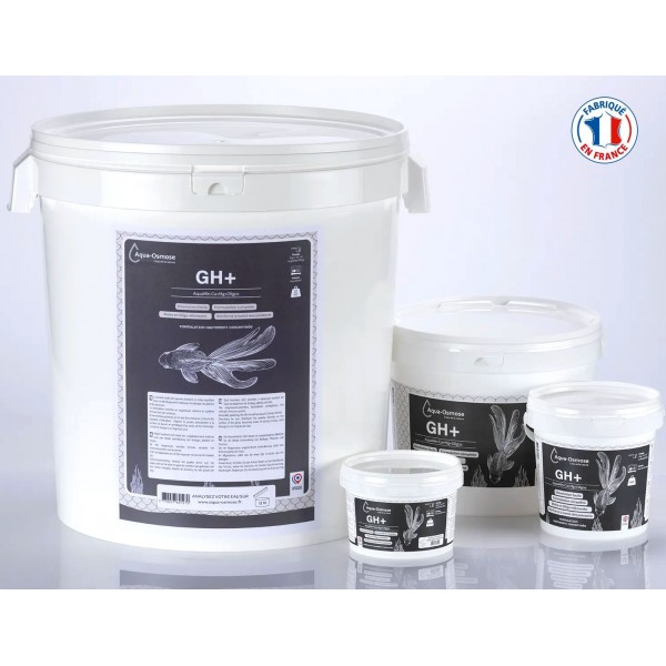 Bassin de jardin : AquaMin GH+ 1000G (50000L/1°D), Traitement Aqua Osmose