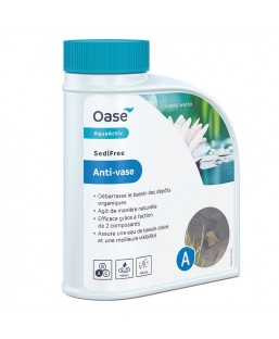 Bassin de jardin : AquaActiv SediFree 700 g (500 ml POUR 10M3) anti vase, Traitement OASE AQUAACTIV