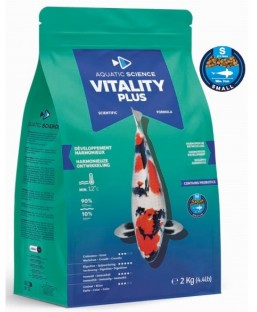 Bassin de jardin : Aquatic Science Vitality Plus SMALL 2kg, Nourriture Ichi Food-Aquatic Science