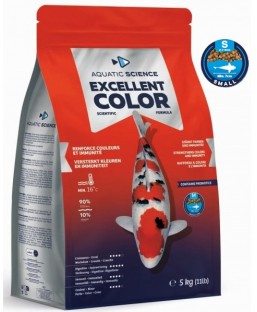 Bassin de jardin : Aquatic Science Excellent Color SMALL 5kg, Nourriture Ichi Food-Aquatic Science