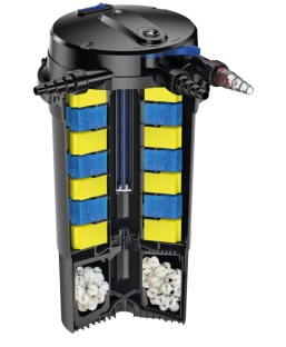 Bassin de jardin : SUPERFISH FILTRE TOPCLEAR pro 24000 UVC24W, Filtre superfish