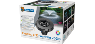 Bassin de jardin : FONTAINE LED FLOTTANTE 20.000-90 WATT, Pompes Superfish