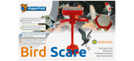 Bassin de jardin : SF BIRD SCARE ROUGE SOLAR POWER, Anti héron