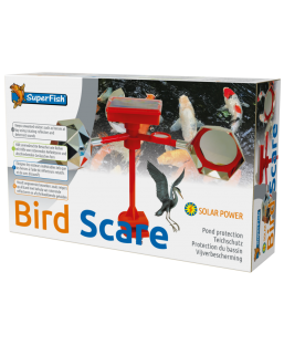 Bassin de jardin : SF BIRD SCARE ROUGE SOLAR POWER, Anti héron