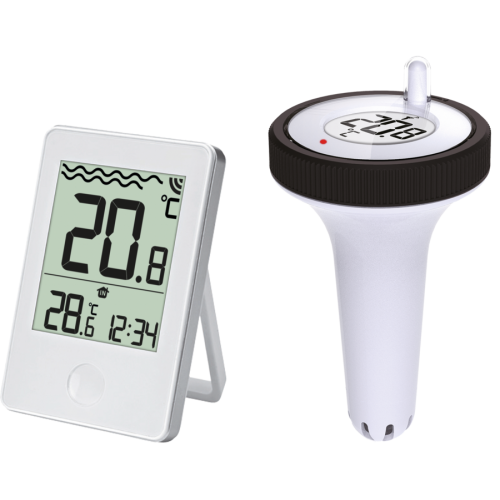 Bassin de jardin : SF THERMOMÈTRE DE BASSIN SANS FIL, Thermomètres bassin