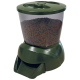 Bassin de jardin : SF POND FISH FEEDER GREEN 4.25 litres, Distributeur automatique