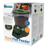 Bassin de jardin : SF POND FISH FEEDER GREEN 4.25 litres, Distributeur automatique