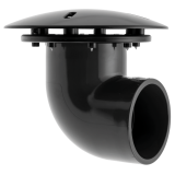 Bassin de jardin : BONDE DE FOND coude 90 DEGRES 110MM, Bonde de fond