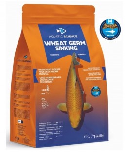 Bassin de jardin : Aquatic Science WHEAT GERM COULANT MEDIUM 500G, Nourriture Ichi Food-Aquatic Science