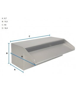 Bassin de jardin : Lame d'eau 40cm, Lame d'eau et cascade