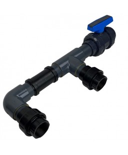 Bassin de jardin : Kit de connexion vidange pour FILTERBOX BF-45000,  Fabriquant Aquaking
