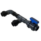 Bassin de jardin : Kit de connexion vidange pour FILTERBOX BF-45000,  Fabriquant Aquaking