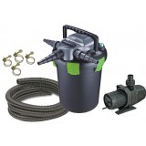 Bassin de jardin : Kit complet NFF-6000-UV11W AQUANOVA (3000L-poissons), Kit de filtration aqua Nova