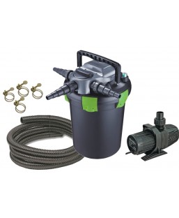 Bassin de jardin : Kit complet NFF-6000-UV11W AQUANOVA (3000L-poissons), Kit de filtration aqua Nova