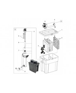 Bassin de jardin : pièces filtre MULTICLEAR PONTEC, Pontec