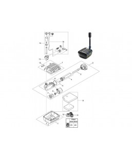 Bassin de jardin : Pieces pour pompe filtral de OASE, pièces détachées OASE
