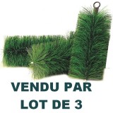 Bassin de jardin : KOI PRO 15X30 CM BROSSE DE FILTRE (lot de 3), Support mécanique