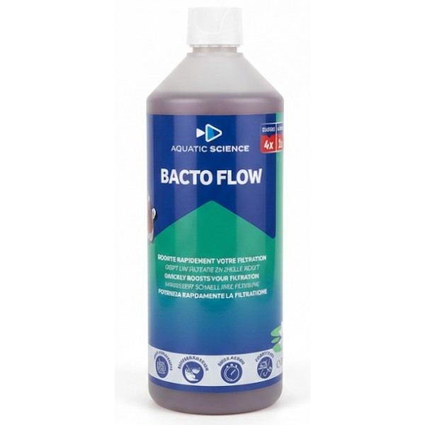 Bassin de jardin : BACTERIES BACTO FLOW 1 LITRES (1X 40000L), Traitement Aquatic Science