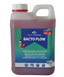 Bassin de jardin : BACTERIES BACTO FLOW 2 LITRES (1X 80000L), Traitement Aquatic Science
