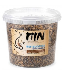 Bassin de jardin : BSF BUDDIES 5 LITRES, Gammares crevettes vers à soies