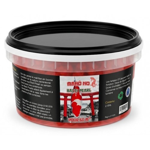 Bassin de jardin : MAHO NO BACTI PEARL 2 litres (60000 L), Bactéries