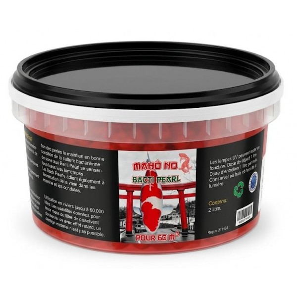 Bassin de jardin : MAHO NO BACTI PEARL 2 litres (60000 L), Bactéries