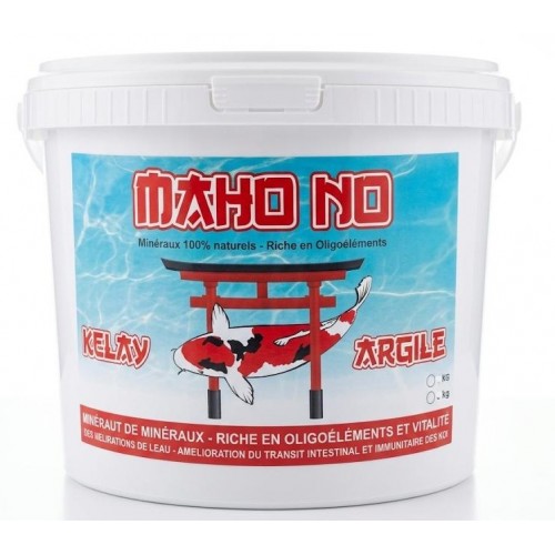 Bassin de jardin : MAHO NO CLAY ARGILE 3 KG, Pour un bassin clair
