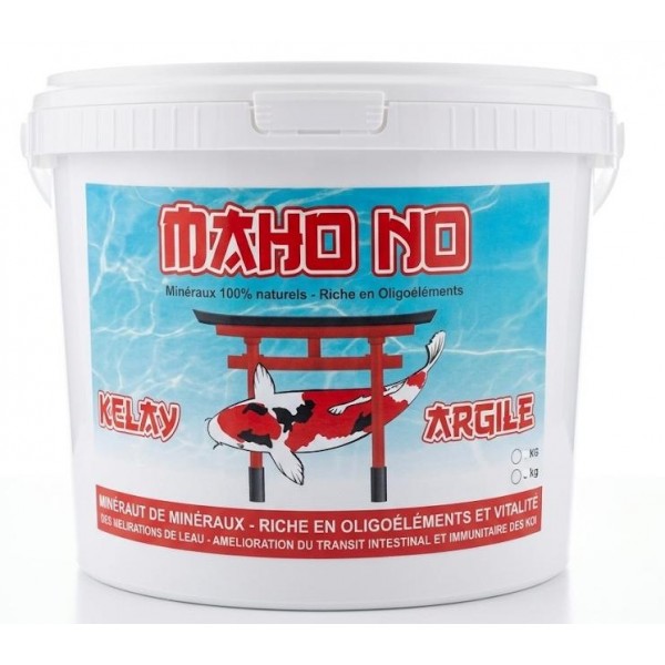 Bassin de jardin : MAHO NO CLAY ARGILE 3 KG, Pour un bassin clair