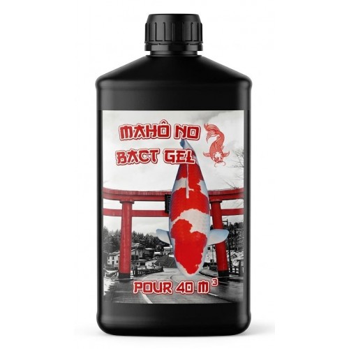 Bassin de jardin : MAHO NO BACTERIA GEL 1 litre (40m3), Bactéries