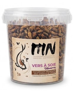 Bassin de jardin : MAHO NO VERS A SOIE 1 LITRE, Gammares crevettes vers à soies