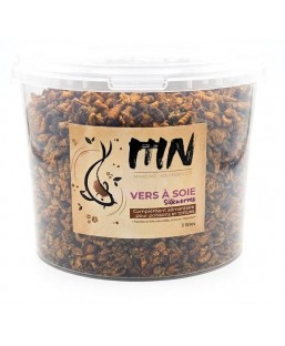 Bassin de jardin : MAHO NO VERS A SOIE 3 LITRES, Gammares crevettes vers à soies