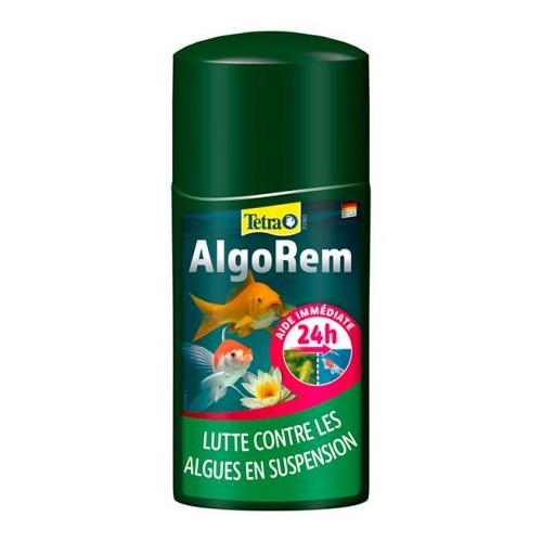 Bassin de jardin : TETRA POND ALGOREM 250ml (5.000 L), Traitement Tetra Pond
