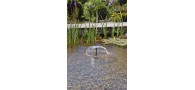 Bassin de jardin : Pontec PondoRell 3000 UVC- uv 7W - pompe 1000 L/H, Pompe de bassin PONTEC