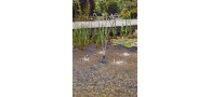 Bassin de jardin : Pontec PondoRell 5000 UVC- uv 9W - pompe 1100 L/H, Pompe de bassin PONTEC