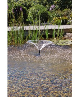 Bassin de jardin : Pontec PondoRell 5000 UVC- uv 9W - pompe 1100 L/H, Pompe de bassin PONTEC