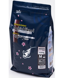 Bassin de jardin : Saki Hikari GROWTH M 5 kg, Nourriture Hikari