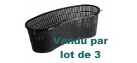 Bassin de jardin : 3 paniers pour bassin haricot 45 cm Prof. 15 cm, Paniers rigides