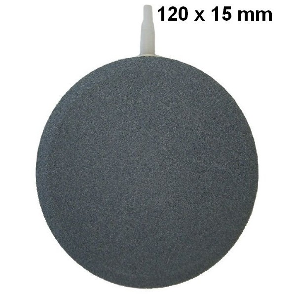 Bassin de jardin : 120X15 Air stone round, Diffuseurs pompe à air