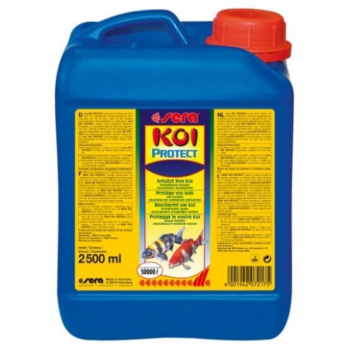 Bassin de jardin : Sera KOI PROTECT 2500ml (50m3), Traitement Sera